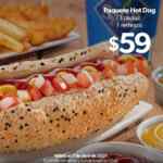 Promoción Sams Cafe: Hot Dog + papas + refresco por $59