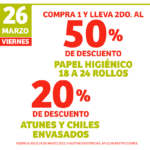 Calendario Soriana ofertas Festival del Ahorro del 12 al 31 de marzo 2021