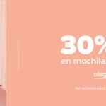 30% de descuento en mochilas en Todomoda