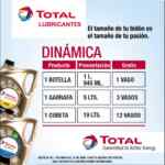 Llévate hasta 12 vasos gratis al comprar lubricantes Total