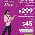 Volaris Venta XV Aniversario: vuelos desde $299 para viajar en verano