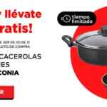 2x1 en ollas, sartenes y baterías de cocina en HEB