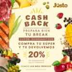 Código Jüsto de 20% de bonificación en todo el supermercado