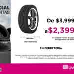 Ofertas Liverpool Especial de Llantas 2021: Hasta 40% de descuento en llantas