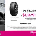 Ofertas Liverpool Especial de Llantas 2021: Hasta 40% de descuento en llantas