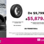 Ofertas Liverpool Especial de Llantas 2021: Hasta 40% de descuento en llantas