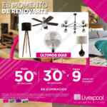 Promociones Liverpool Venta de Primavera 2021 en tiendas físicas