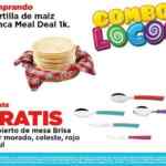 En HEB compra un kilo de tortillas y llévate de regalo un cubierto de mesa
