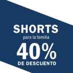 En Old Navy 40% de descuento en shorts hoy sábado