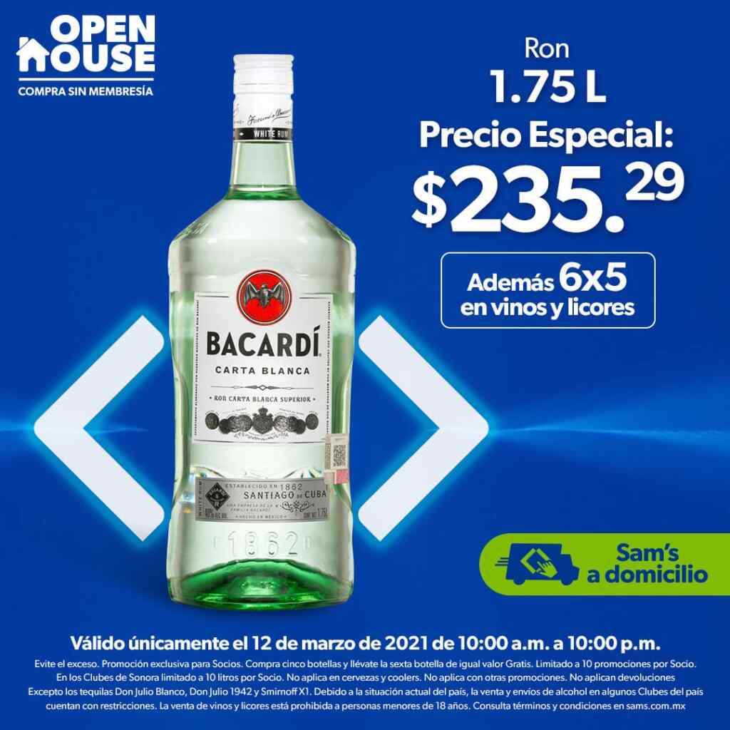 Sams Club Horas Extraordinarias Open House 12 de marzo 2021