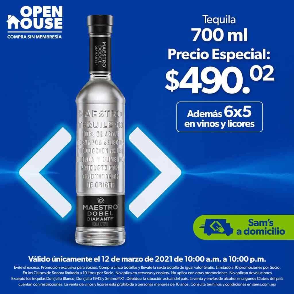 Sams Club Horas Extraordinarias Open House 12 de marzo 2021