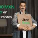 Promo Uber Eats de $100 de descuento en pedidos de $200 o más