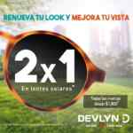 Venta Especial Devlyn: 2x1 en lentes solares hasta el domingo