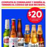 Cupón Modelorama: cervezas seleccionadas con $20 de descuento