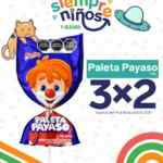 3x2 en paleta Payaso Ricolino en 7-Eleven por el Día del Niño