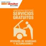 En AutoZone revisión mecánica Gratis en todas las sucursales