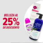 Venta de Belleza GNC: 25% de descuento en cremas, shampoos, etc.