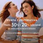 Venta Corporativa Julio 2021: Hasta 50% de descuento + 20% adicional