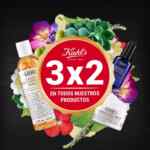 Kiehls 3x2 en todos los productos los días lunes