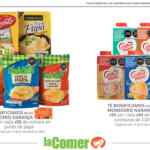 Folleto La Comer del 14 al 29 de abril con segundo a mitad de precio en productos