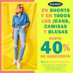 En Old Navy hasta 40% de descuento en jeans, shorts, camisas y blusas