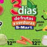Ofertas S-Mart 3 días de frutas y verduras del 20 al 22 de abril