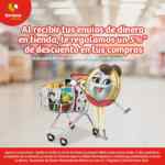 En Soriana 5% de descuento en toda tu compra si cobras un envío de dinero