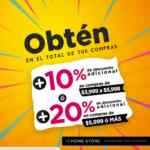 Venta Especial Home Store: hasta 20% de descuento adicional en toda la tienda