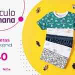 Suburbia Artículo de la Semana 19 al 25 de abril: Playeras para niños Weekend a $40