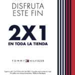 2x1 en toda la tienda en boutiques Tommy Hilfiger este fin de semana