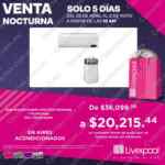 Venta Nocturna Liverpool 2021: promociones por departamento