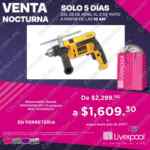 Venta Nocturna Liverpool 2021: promociones por departamento