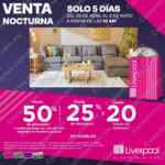 Venta Nocturna Liverpool 2021 del 28 de abril al 2 de mayo