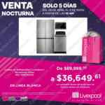 Venta Nocturna Liverpool 2021: promociones por departamento