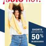 En Old Navy shorts a mitad de precio hoy viernes