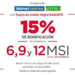 Promo Banorte Hot Days 2021: 15% de bonificación a meses sin intereses