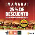 Cyber Burger Day Carls Jr 31 de mayo: 25% de descuento en todas las hamburguesas al pedir por apps
