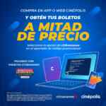Cinépolis Hot Sale 2021: Boletos a mitad de precio pagando con Citibanamex