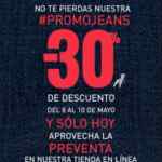 Promoción Cuidado con el Perro Día de las Madres: 30% de descuento en jeans de dama