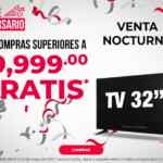 Venta Nocturna Office Depot: pantalla de 32” Gratis con tus compras este 13 y 14 de mayo