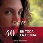 Flash Days Fiorentina: 40% de descuento en toda la tienda