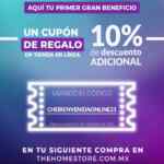 Código Club Home Store de 10% de descuento adicional en toda la tienda