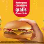 Promoción McDonalds Día de la Hamburguesa: Hamburguesa con queso gratis en la compra de 2 Big Mac