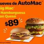 Cupón McDonalds Jueves de Automac 13 de mayo 2021