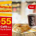 Cupones Martes de McDonalds 11 de mayo 2021