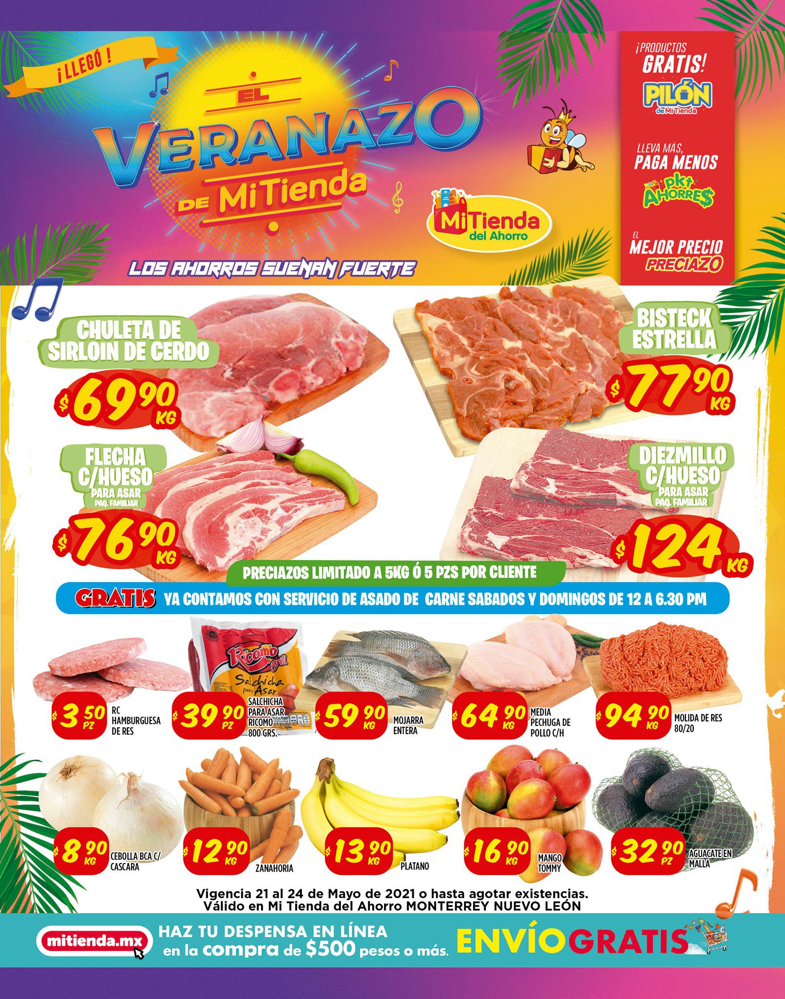 Folleto Veranazo Mi Tienda del Ahorro del 21 al 24 de mayo - Cazaofertas México Folleto Veranazo Mi Tienda del Ahorro del 21 al 24 de mayo - Cazaofertas México