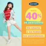 En Old Navy hasta 40% de descuento en shorts y todos los pantalones