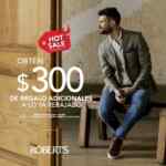 Promo Roberts Hot Sale 2021: cupón de $300 de descuento