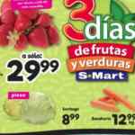 Ofertas S-Mart 3 días de frutas y verduras del 18 al 20 de mayo
