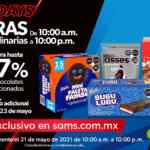 Sams Club Horas Extraordinarias Hot Days 21 de mayo 2021